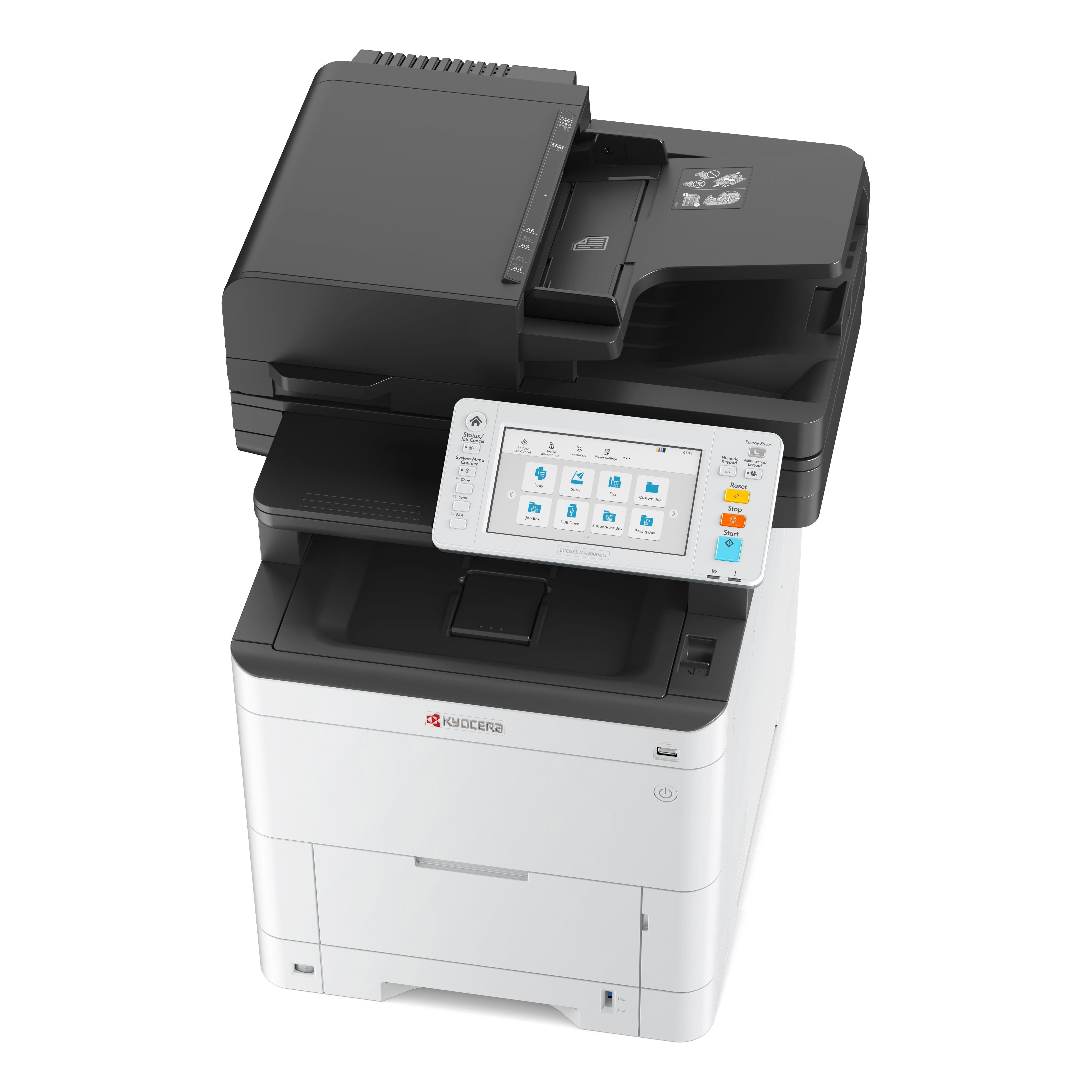 ECOSYS MA4000cifx HyPAS A4 Color MFP laser prentari