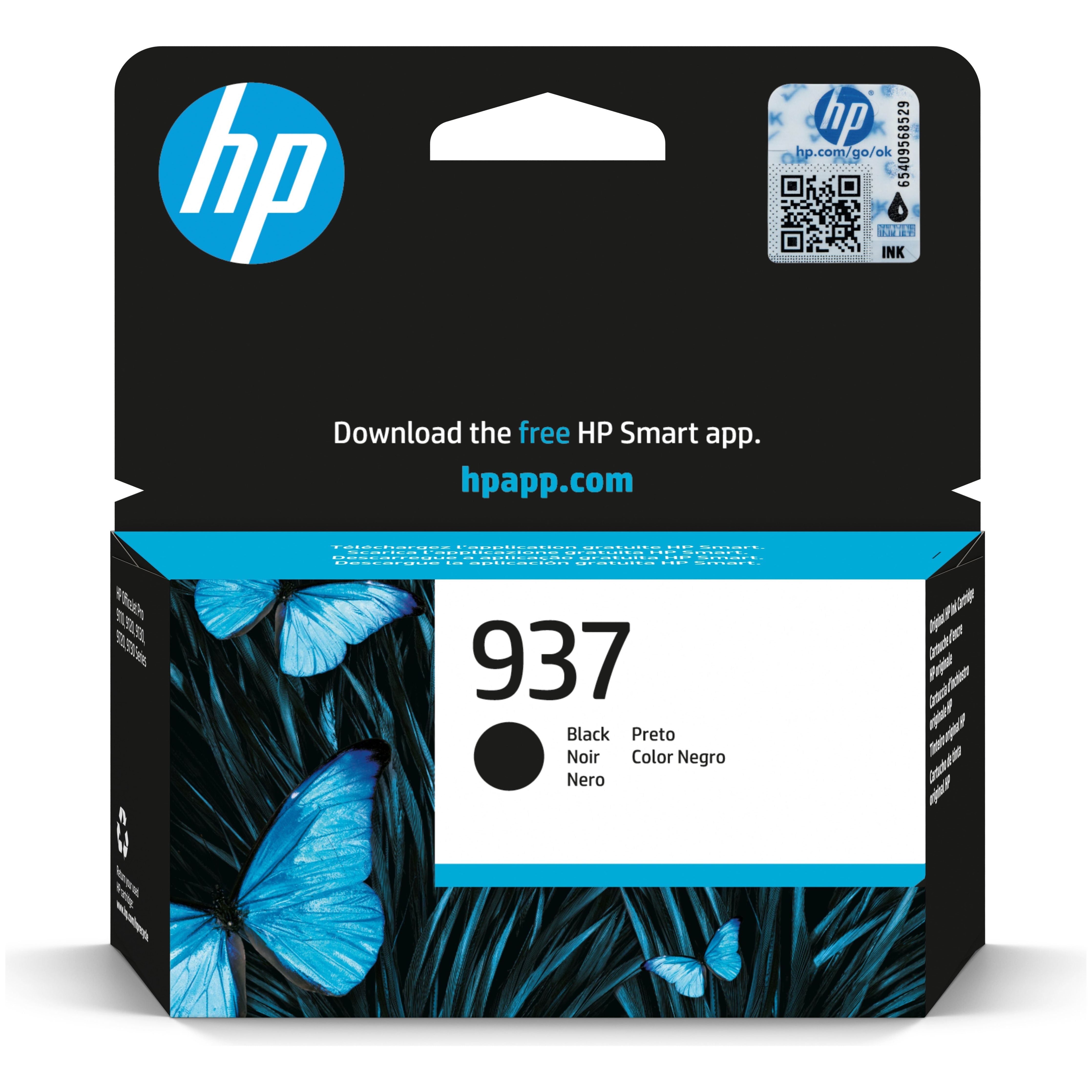 HP 937 Black Original Ink Cartridge