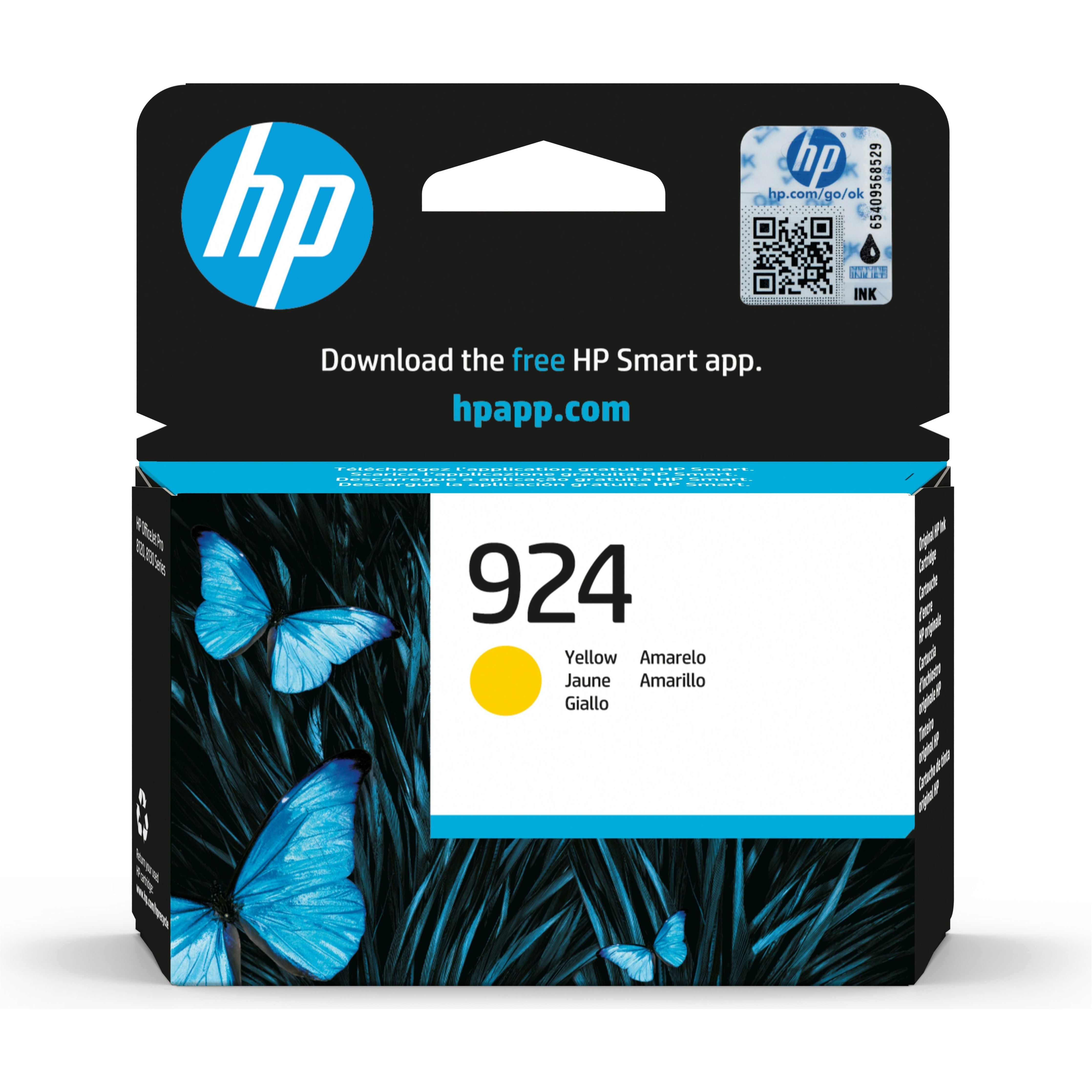 HP 924 Yellow Original Ink Cartridge