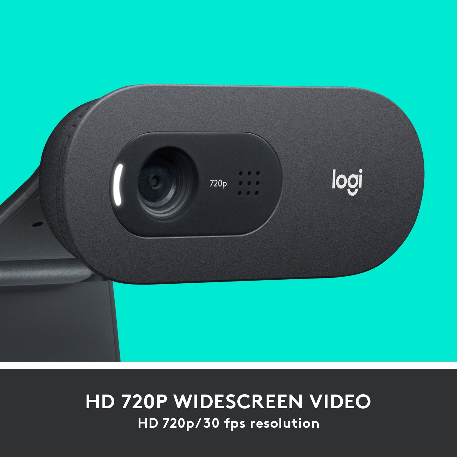 Logitech Webcam 960-001364 / C505 Black