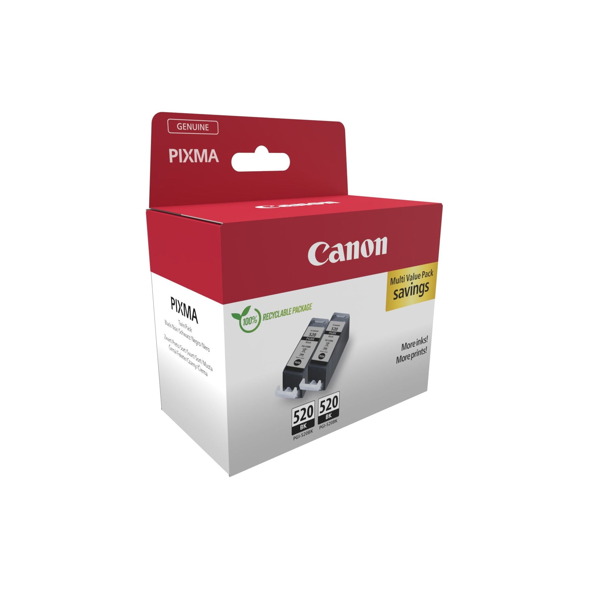 Canon 2932B019 ink cartridge 2 pc(s) Original svart