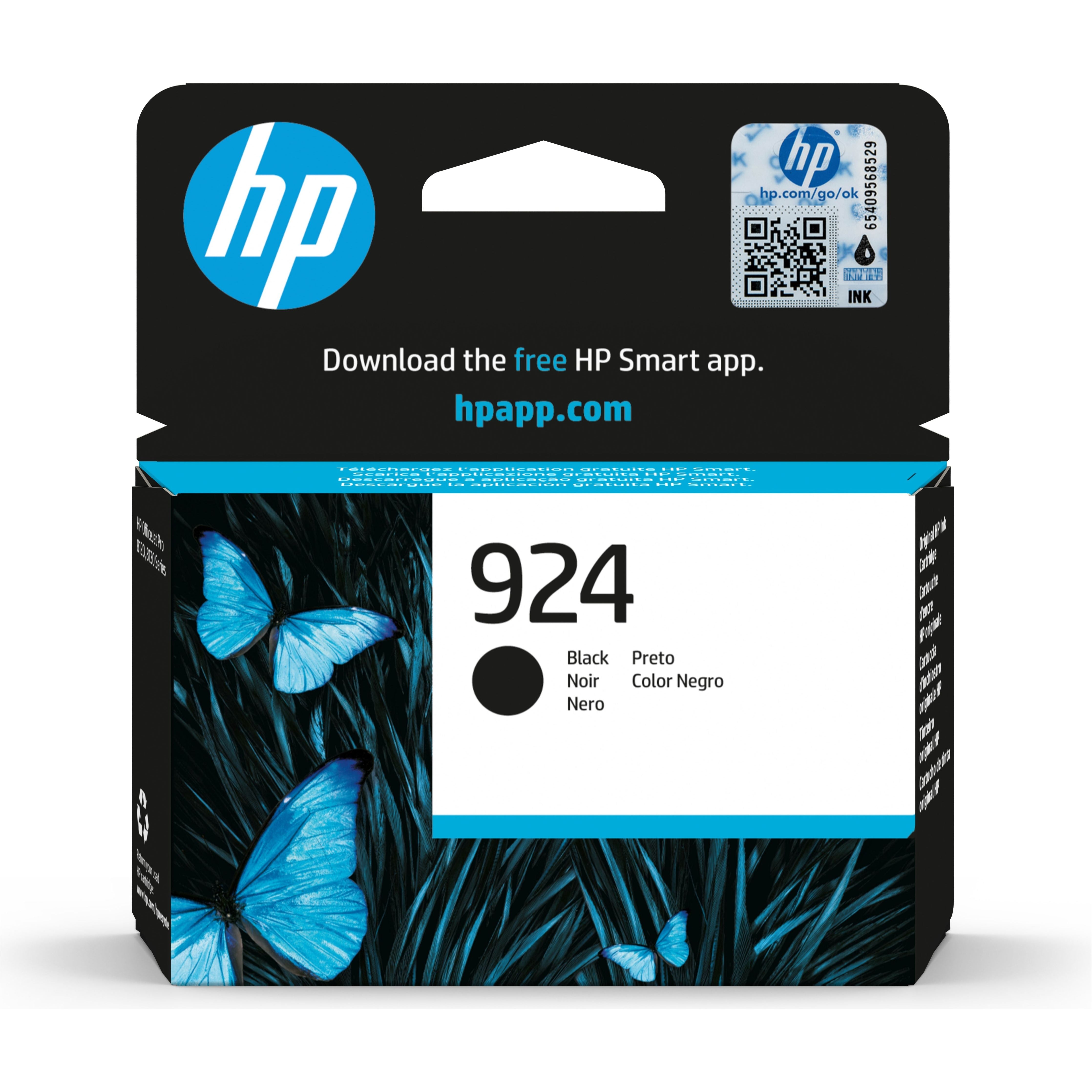 HP 924 Black Original Ink Cartridge