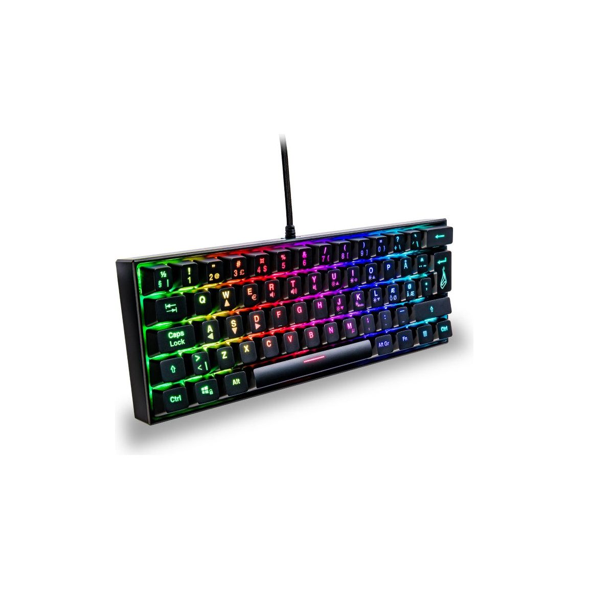 SUREFIRE KingPin M1 Mech. Gaming RGB Keyboard QWERTY Nordic