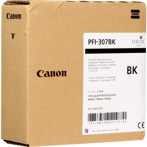 Canon Ink Cart. PFI-307BK svart (330ml)(9811B001)