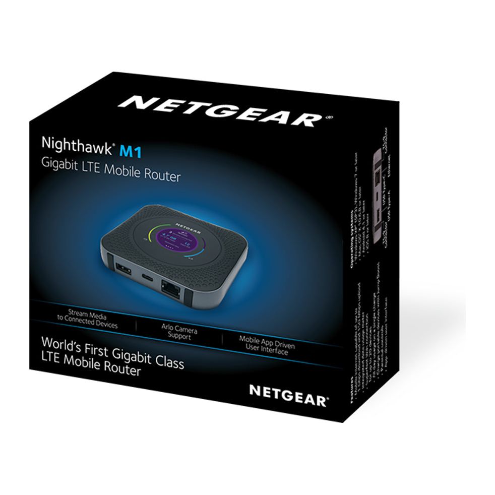 Netgear 5G Router MR1100-100EUS Nighthawk M1 black