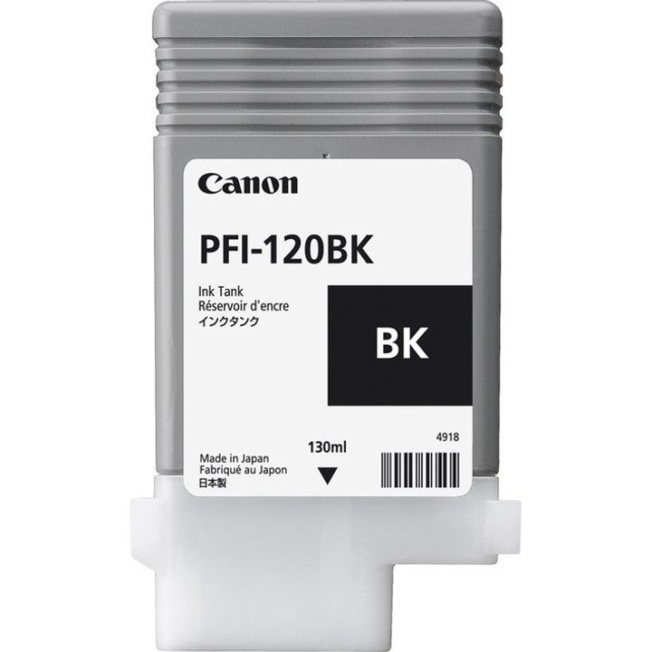 Canon Ink Cart. PFI-120BK fyrir IPF TM200/205/300/305 svart (2885C001)