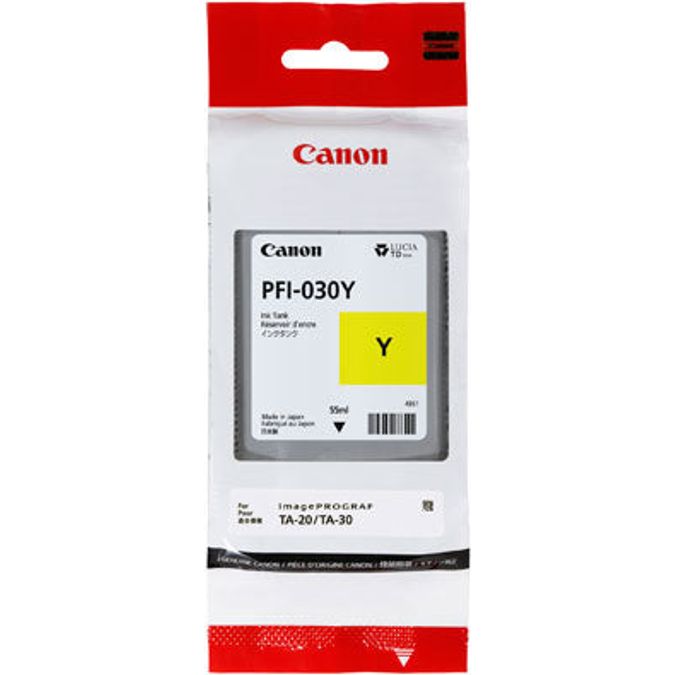 Canon Ink Cart. PFI-030Y fyrir IPG TA-20/TA-30 gult (3492C001)