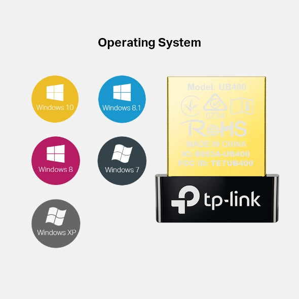 TP-Link UB400 interface cards/adapter Bluetooth