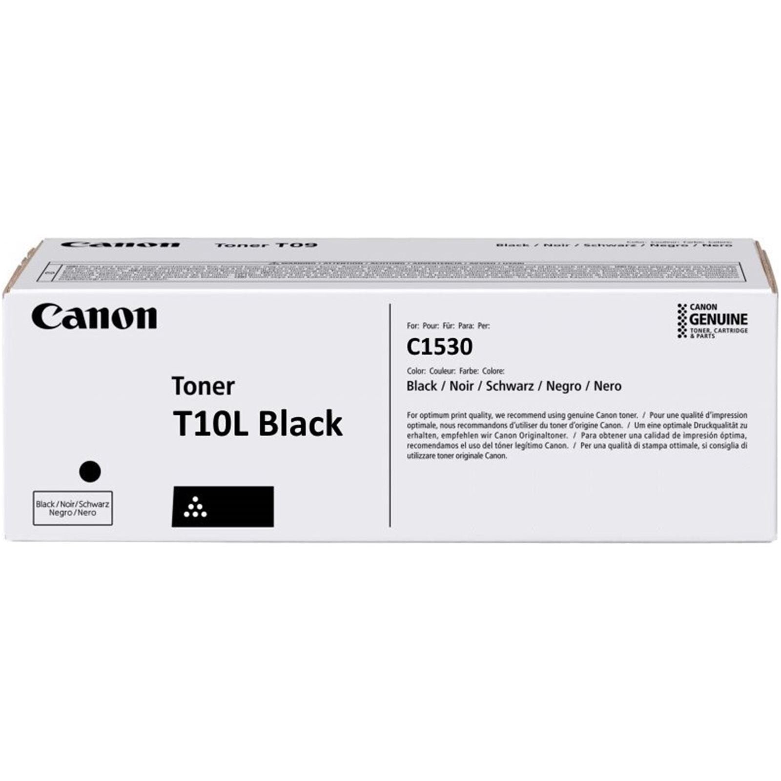 Canon Toner Cart. T10L for i-SENSYS XC 1500/1530/1533 /1538 / IR C 1500/1530/1533/1538 / imageRUNNER C1500 black (4805C001)