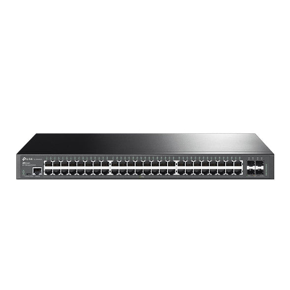 TP-Link JetStream 48-Port Gigabit L2+ Managed Switch with 4 10GE SFP+ Slots