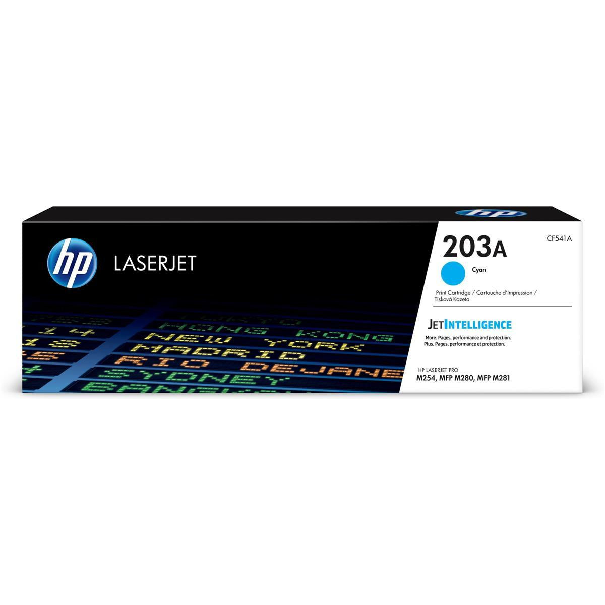 HP CF541A 203A blátt dufthylki 1.3K